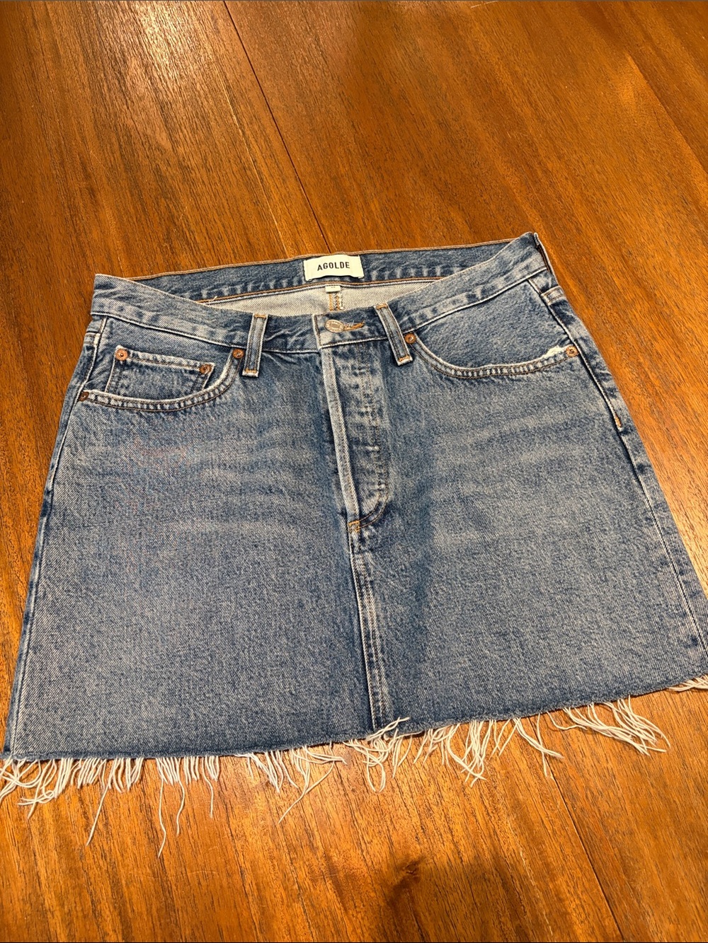 AGOLDE Denim Skirt
